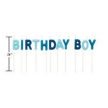 Candle Birthday Boy