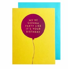Card Party Like It's Your BDay