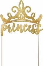 Princess Cake Pick Glitter