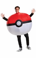 Poke Ball Inflatable Adult One Size