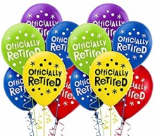 Officially Retired Latex Balloon Bundle • 15 Count