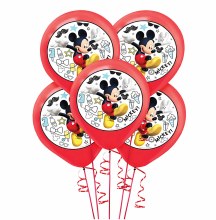 Mickey Mouse • 12in. Latex Balloon Bundle of 5