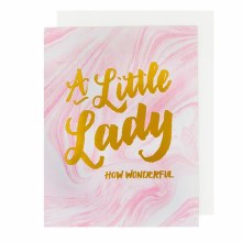 Card Little Lady on the Way