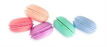 Erasers Macarons Scented 5pk