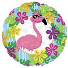 MYLR Flamingo Luau 18"