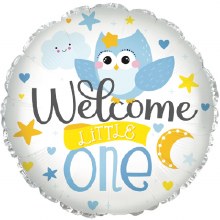 Mylr 18" Wlcm Little One Owl