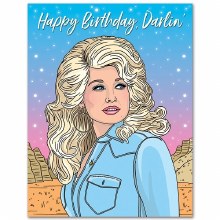 Dolly Parton Happy Birthday Darlin' Card