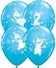 Frozen, Olaf Dancing • Standard 11in. Latex Helium Balloon