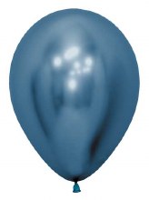 11in. Solid Reflex Blue Latex Helium Balloon