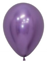 11in. Solid Reflex Purple Latex Helium Balloon