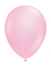 11in. Solid Pink Baby Latex Helium Balloon