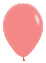 11in. Solid Pink Coral Latex Helium Balloon