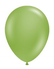 11in. Solid Green Fiona Latex Helium Balloon