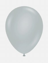 11in. Solid Grey Blue Fog Latex Helium Balloon