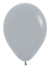 11in. Solid Grey Latex Helium Balloon