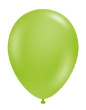 11in. Solid Green Lime Latex Helium Balloon