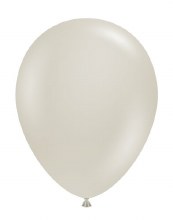 11in. Solid Grey Stone Latex Helium Balloon