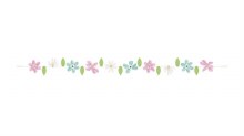 Crepe Flower Garland 6ft