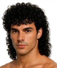 Wig Carlos Curly Black