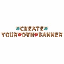 Banner CreateYourOwn Tiki Luau