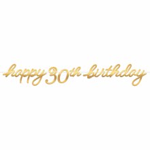 Golden Age Banner 30th Bday