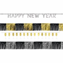 Happy New Year Banner Kit B/S/G