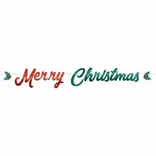 Script Banner Merry Christmas