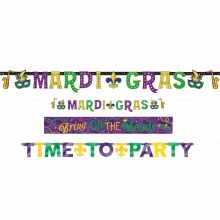 Mardis Gras Multi-Pack Banner Kit