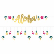 Banner Aloha Luau 12ft