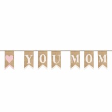 Banner Mother's Day Burlap