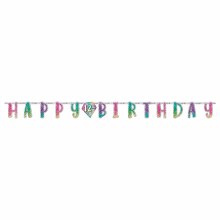 Banner Happy Birthday Jumbo Sparkle