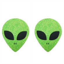 Pasties Alien Head Green