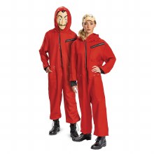 Money Heist Jumpsuit Adult Med