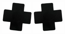 Pasties "X"  Black