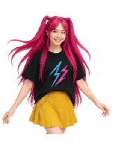 Wig Girls KPop Twin Tails Pink
