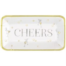 Toast to NYE App Plates 8ct