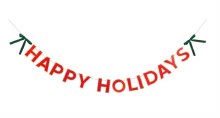 Happy Holidays Banner 7.5ft