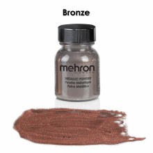 Mehron Metallic Powder - Bronze 1oz