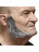 Sideburns Full Grey