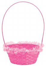 Basket Ruffled Pink