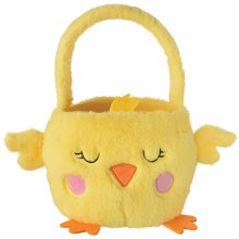 Plush Chick Easter Basket