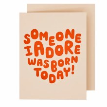Card Adore Birthday