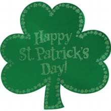 Happy St. Patrick's Day 16in. Cutout