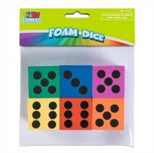 Dice Foam Favors