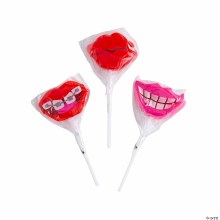 CANDY Lips Lollipops Asst