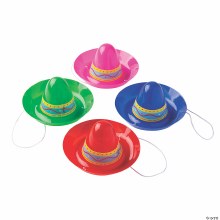 Mini Sombrero Asst 12ct