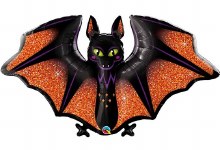 Jumbo Glitter Bat ~ 50"