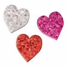 Heart Foam Stickers Prismatic