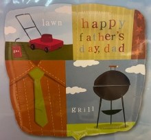 Happy Father's Day Classic Lawn & Grill Mylar ~ 18"