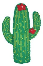 Cactus • Jumbo 41in. Mylar Helium Balloon